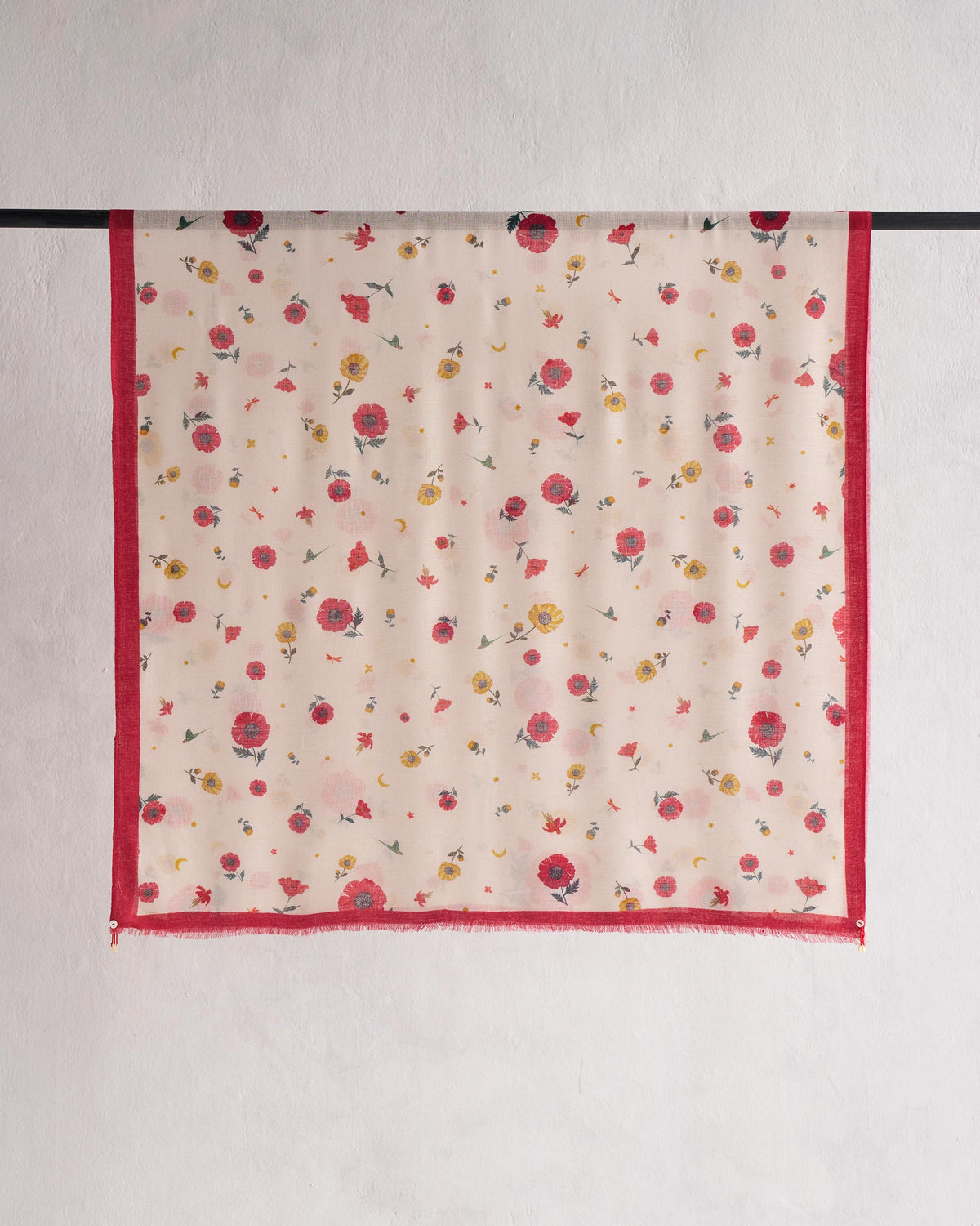 Poppy Shawl - Ivory