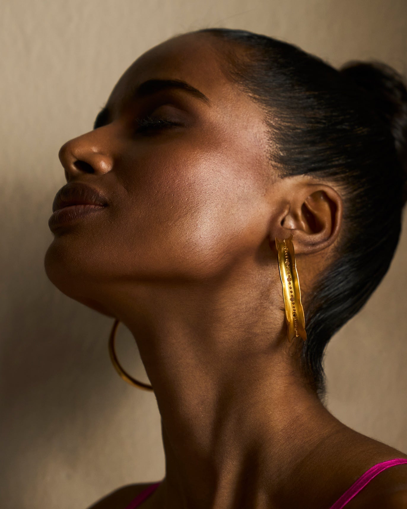 Boondi Earrings - Gold