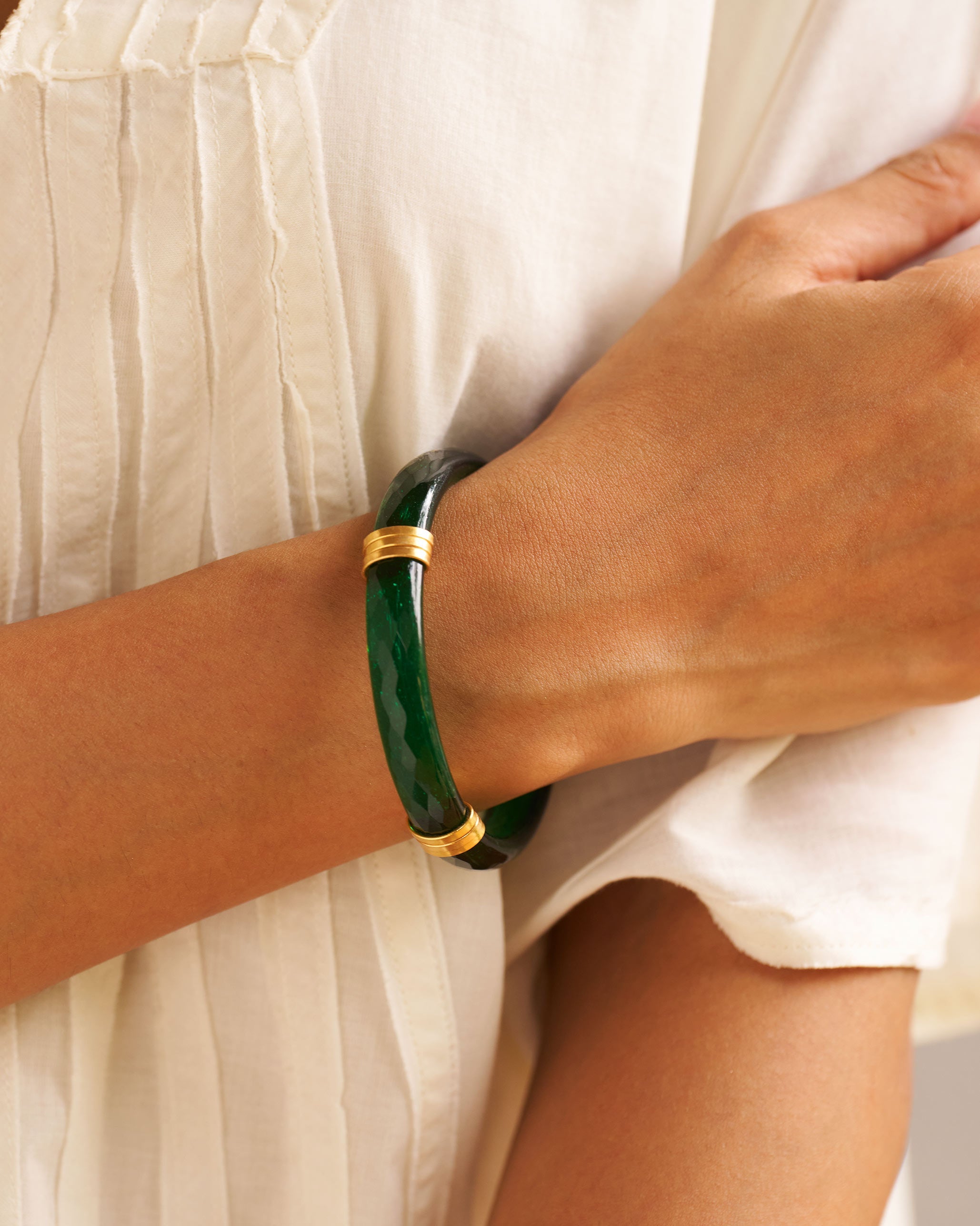 Cara Bangle - Green