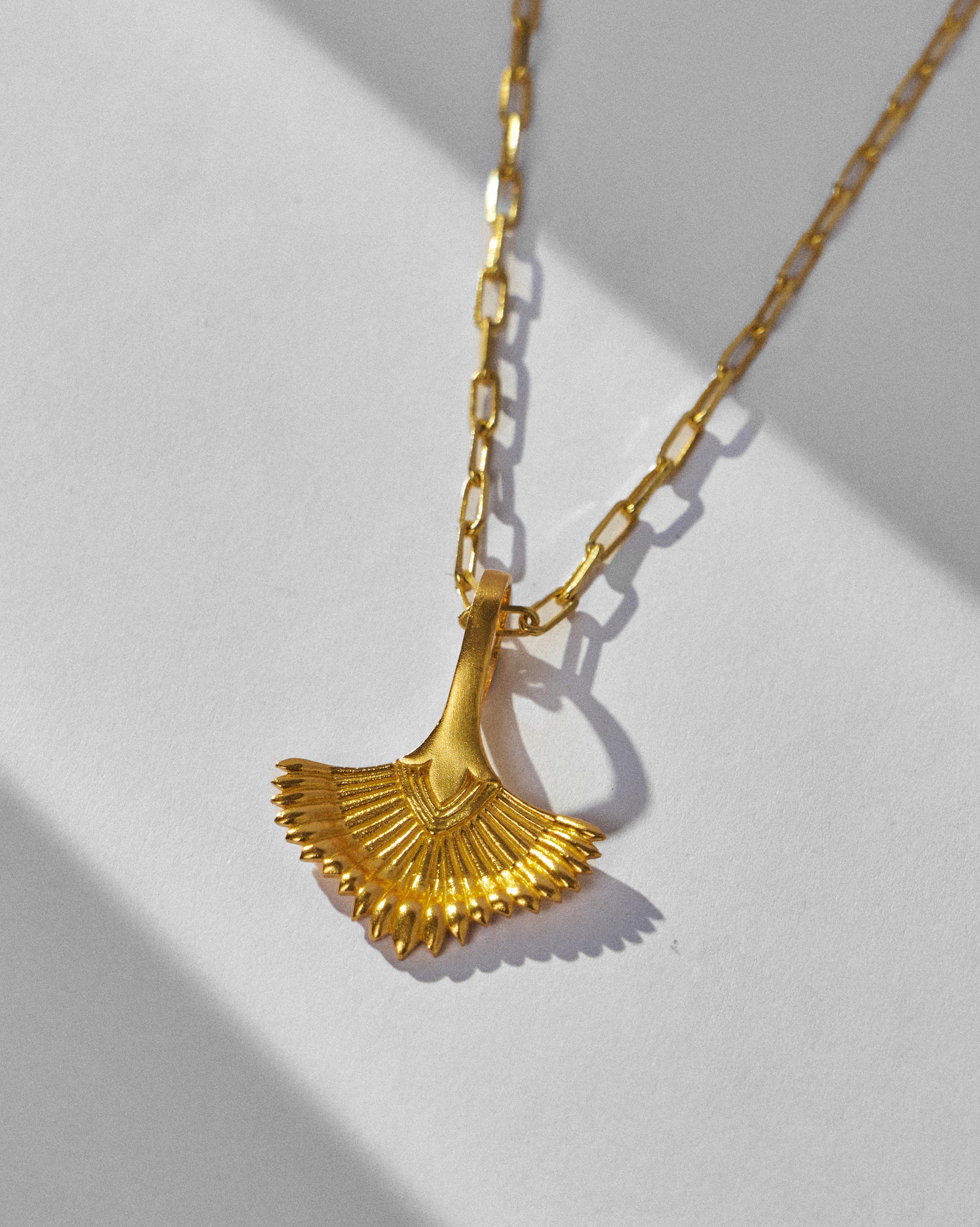 Palm Necklace - Gold