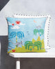 Jungle Blue Cushion Cover