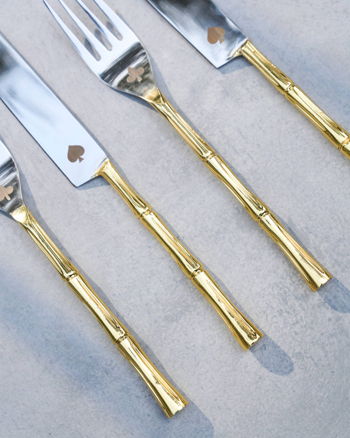 Spade & Club Cutlery (Set of 4)