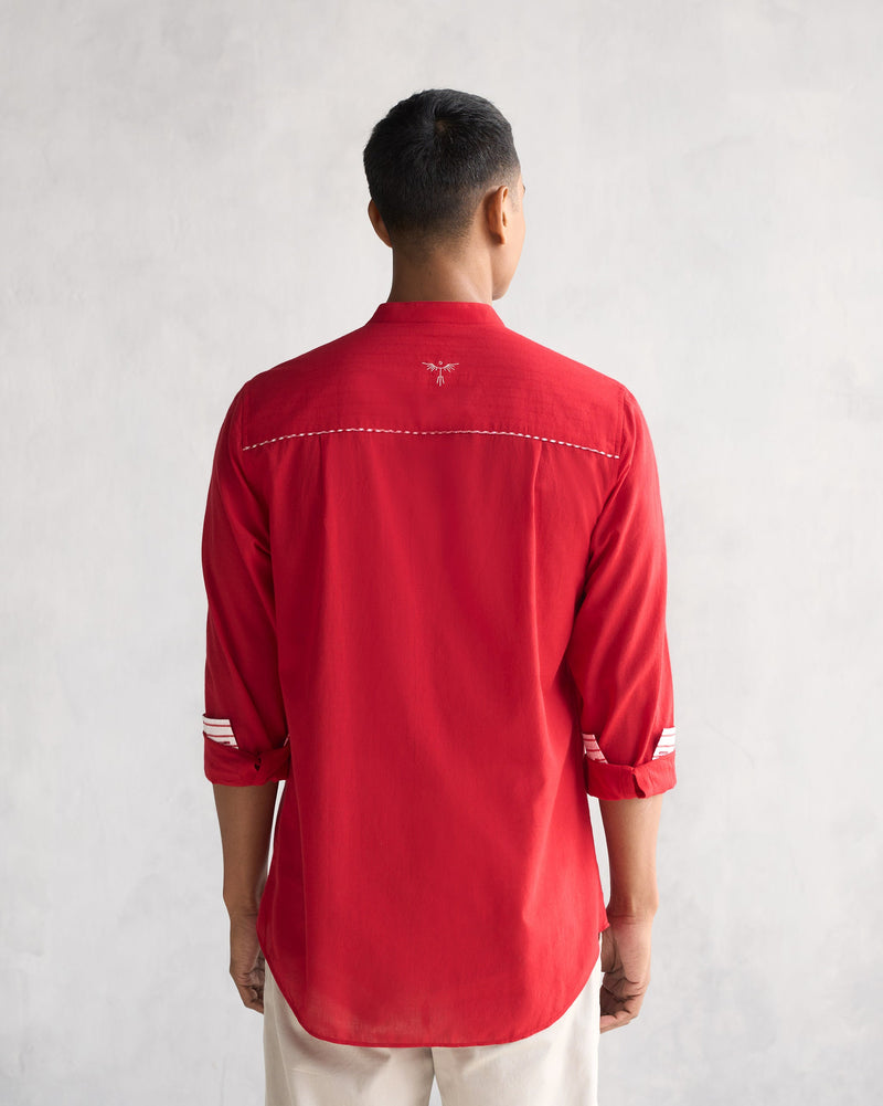 The Comoros Shirt - Red