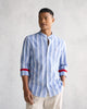 Nawab Shirt - Blue Stripes