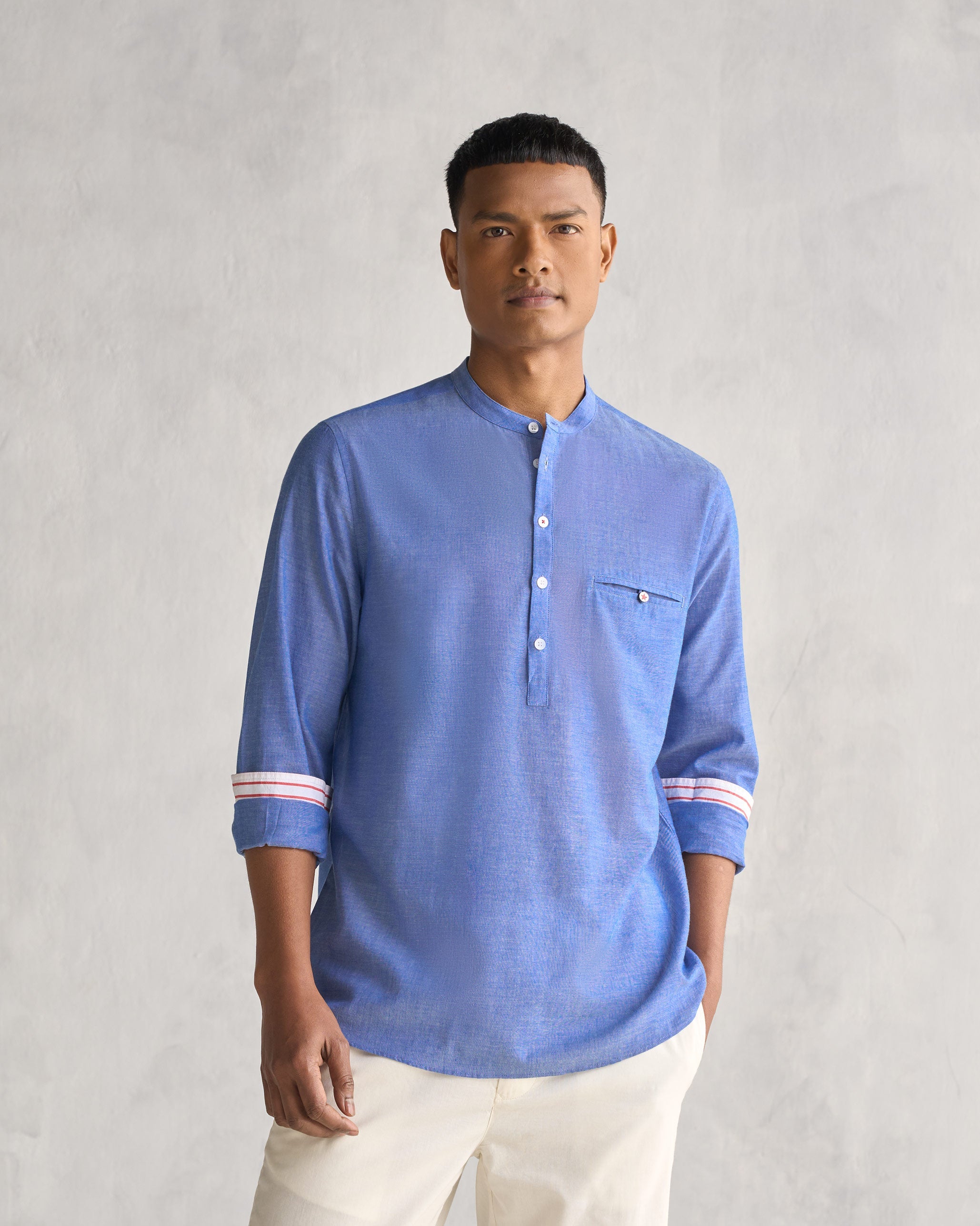 Pondicherry Shirt - Blue