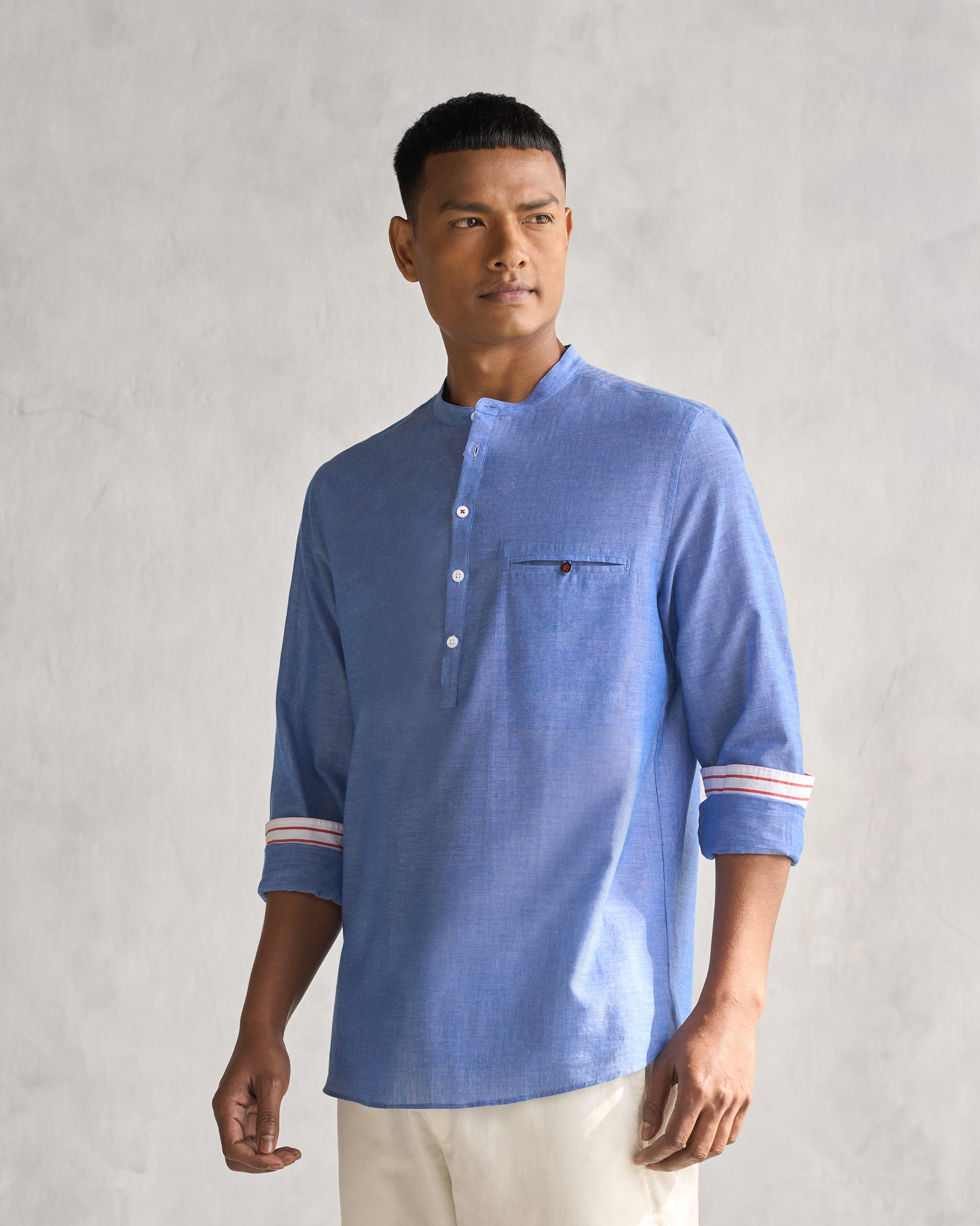 Pondicherry Shirt - Blue