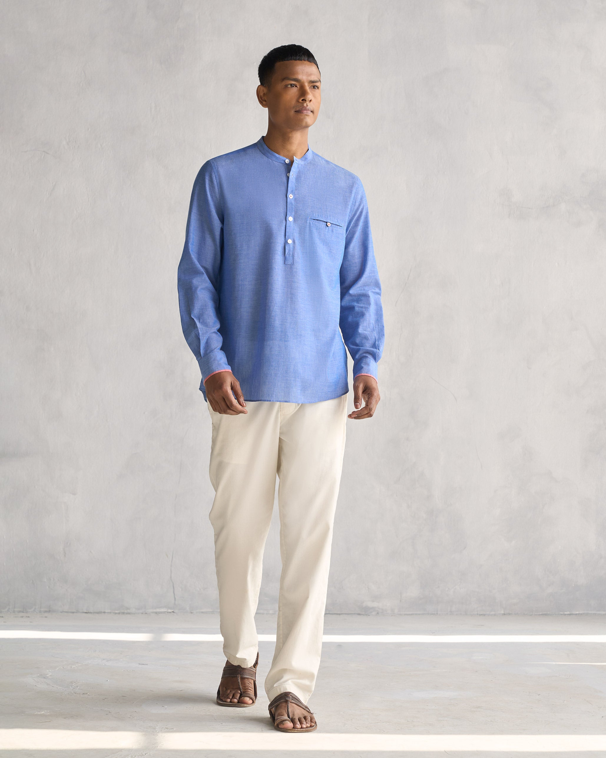 Pondicherry Shirt - Blue