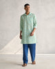 Bouquet Kurta - Sage Green