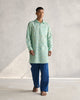 Bouquet Kurta - Sage Green