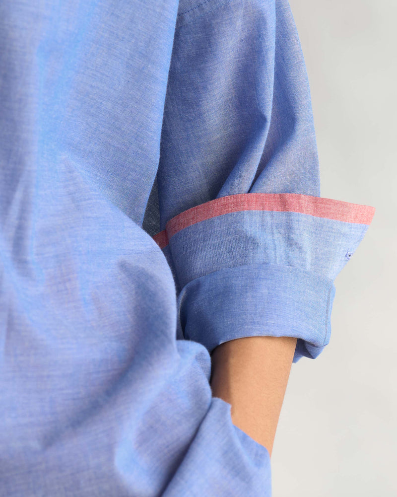 Oversized Shirt - Blue