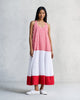 Karibu Dress - Red & White