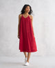 Habari Strappy Dress - Red