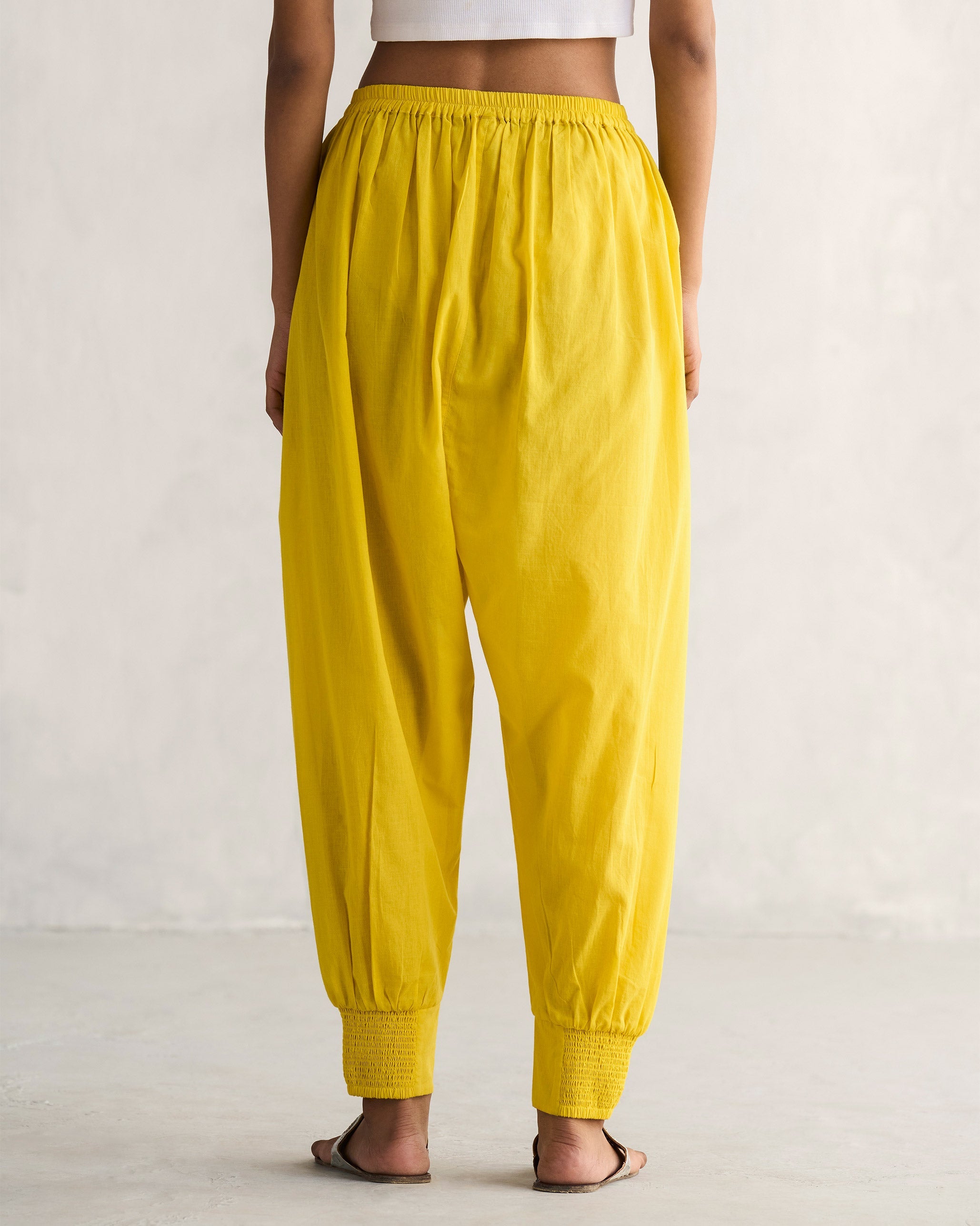 Puff Pants - Yellow