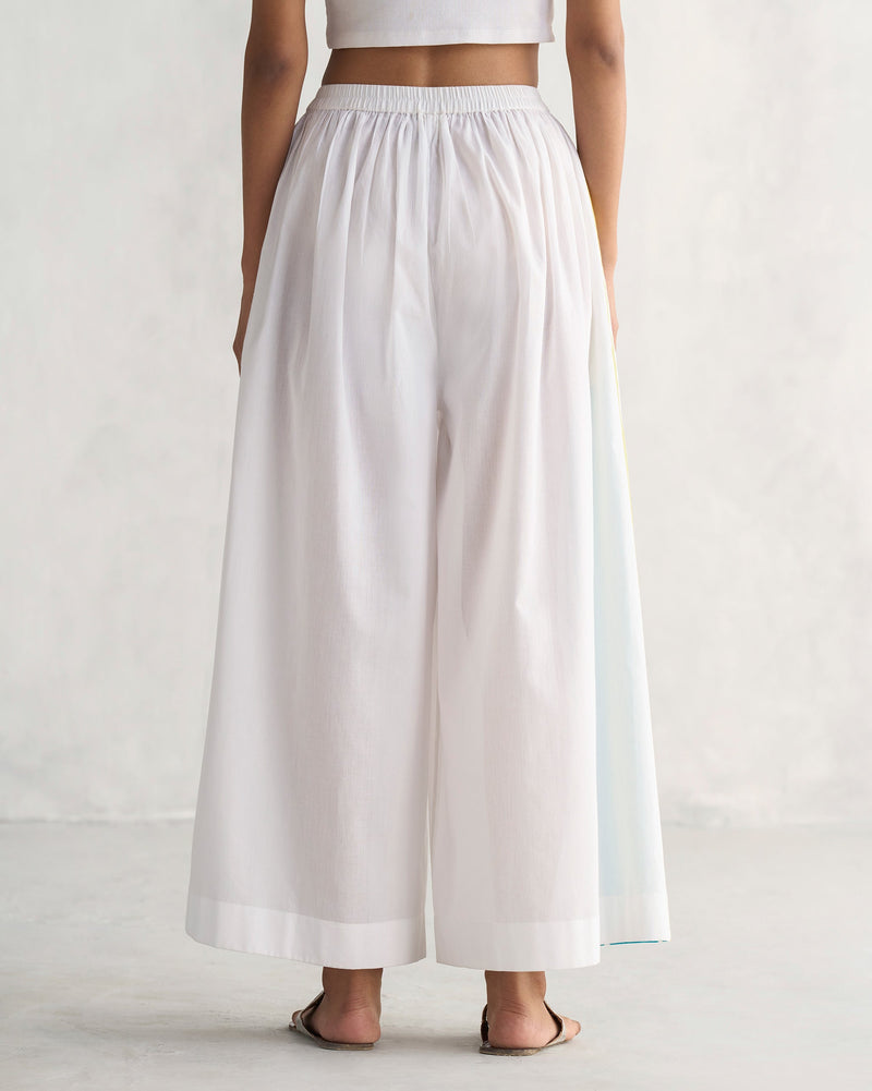 Soto Flared Pants - White