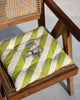 Striped Elle Chair Cushion