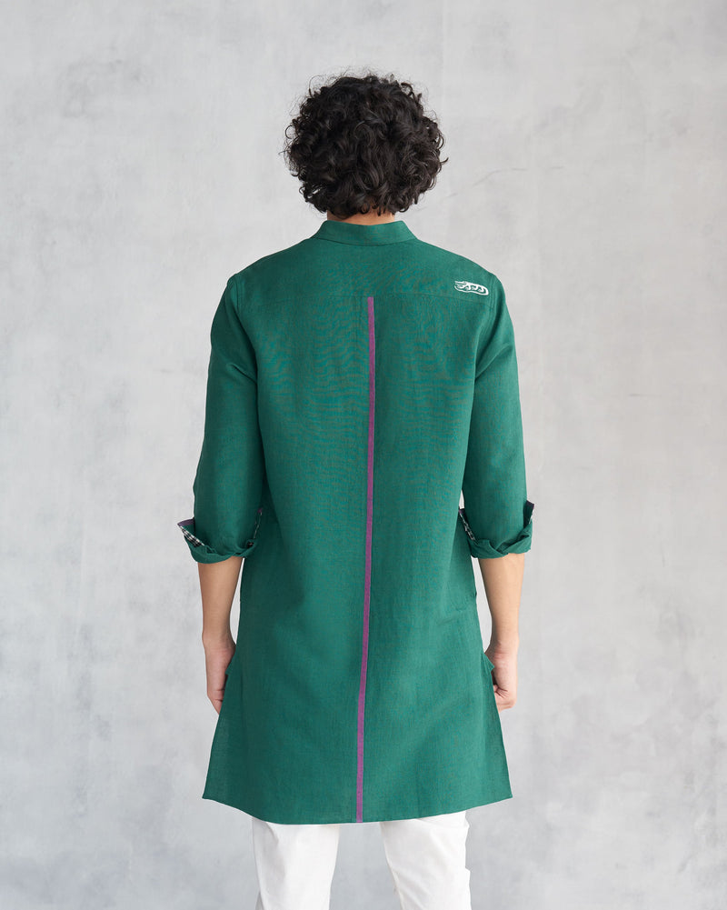 Comoros Kurta - Green