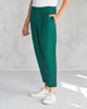Easy Fit Slouchy Pants - Green