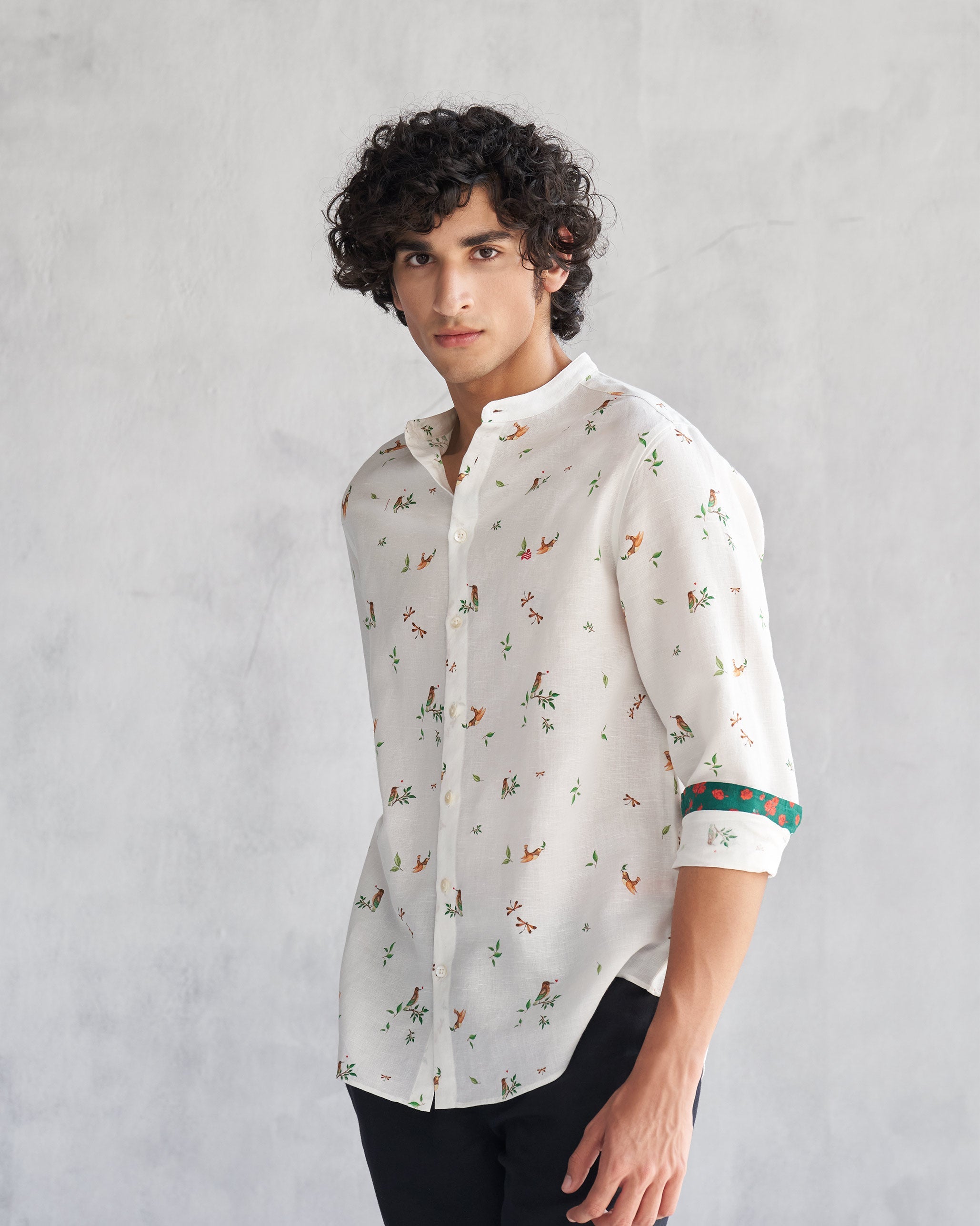 Nawab Shirt - White