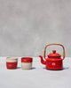 Scarlet Teapot & Tumbler set