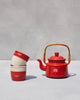 Scarlet Teapot & Tumbler set