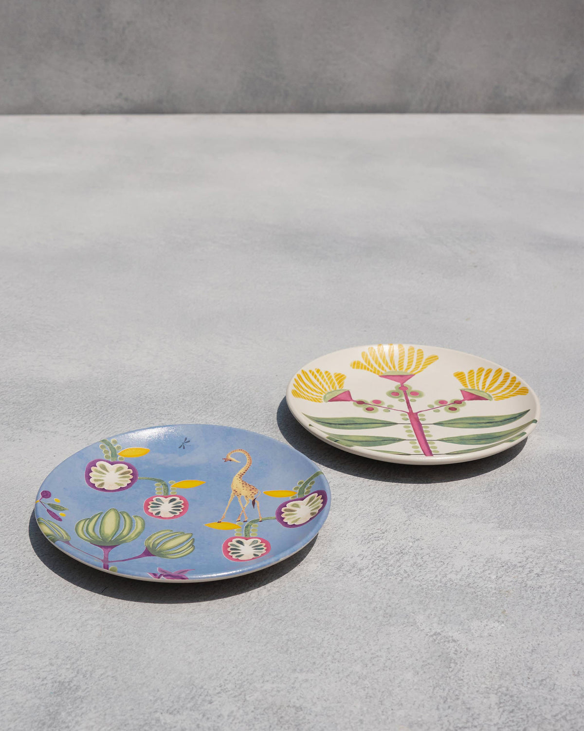 Bahari Quarter Plate - Set of 2