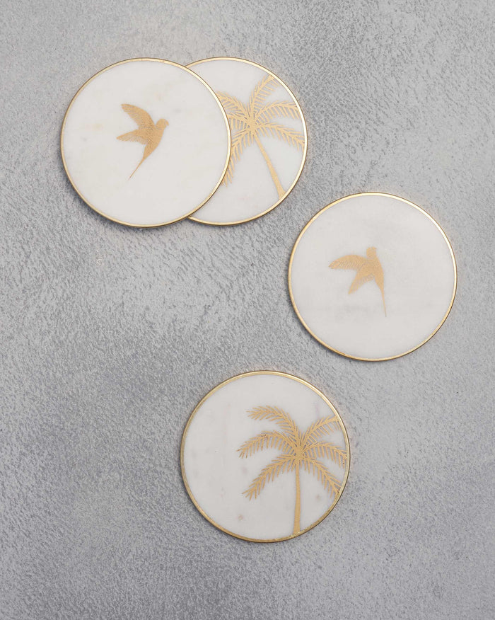 Coastline coasters - Set of 4