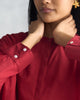 Lazy Sunday Tunic - Red