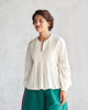 Shiro Pleated Top - Ivory