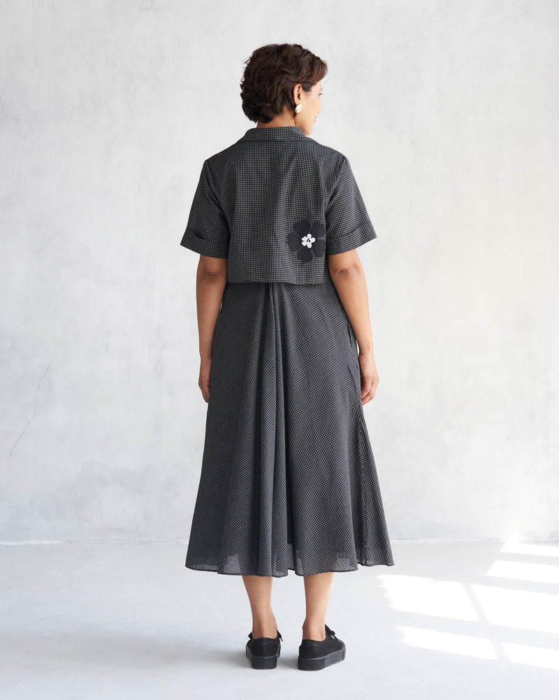 Kuro Shirt Dress - Black