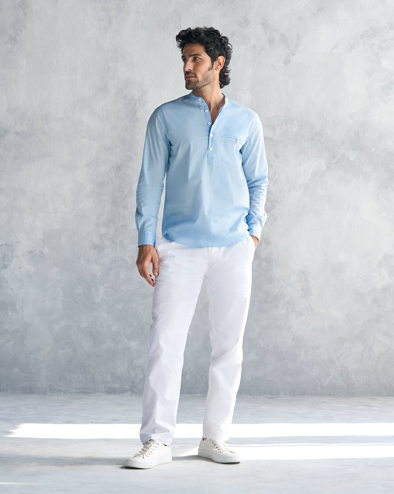 Pondicherry Shirt - Light Blue