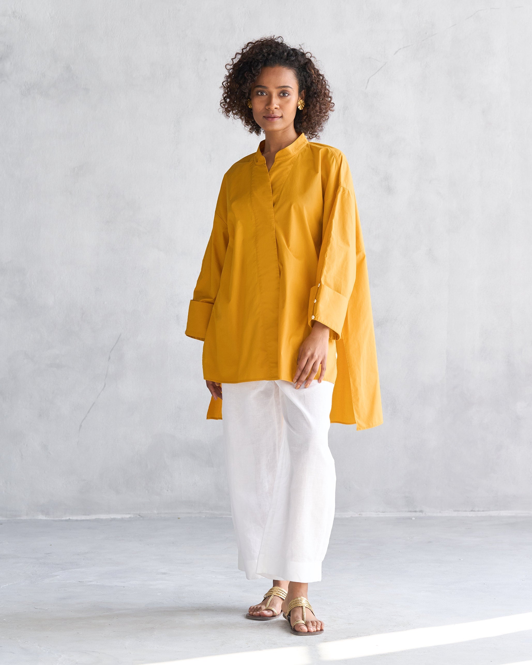 Cirrus Shirt - Ochre