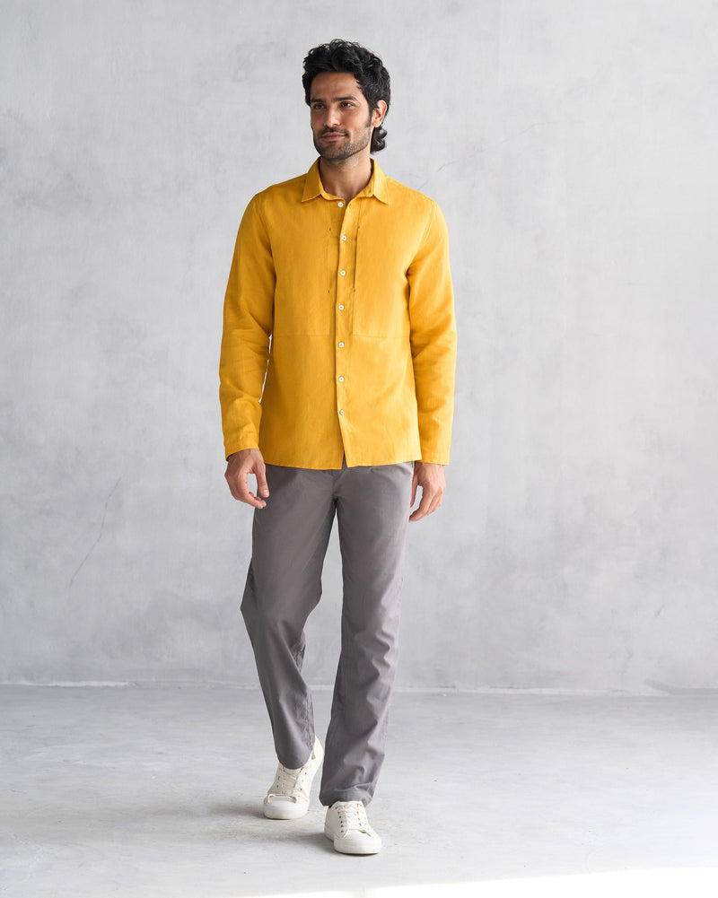 August Shirt - Ochre