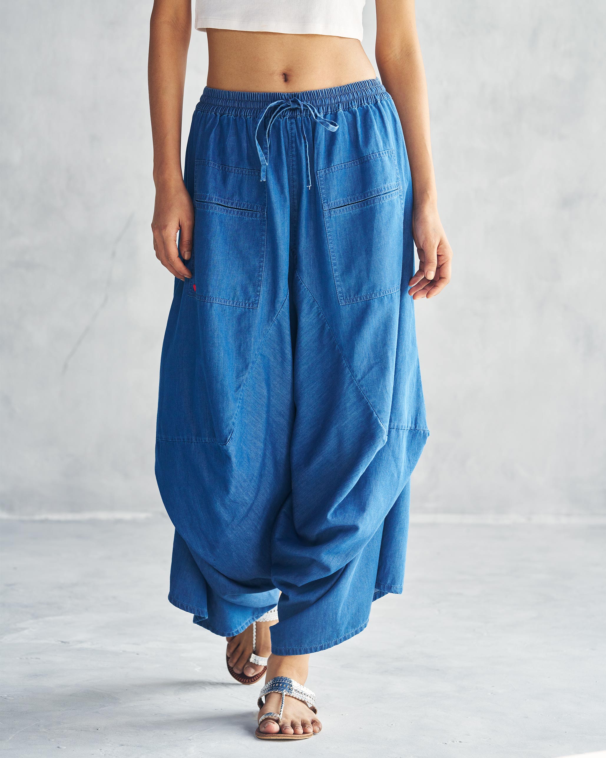 Yoka Trousers - Blue