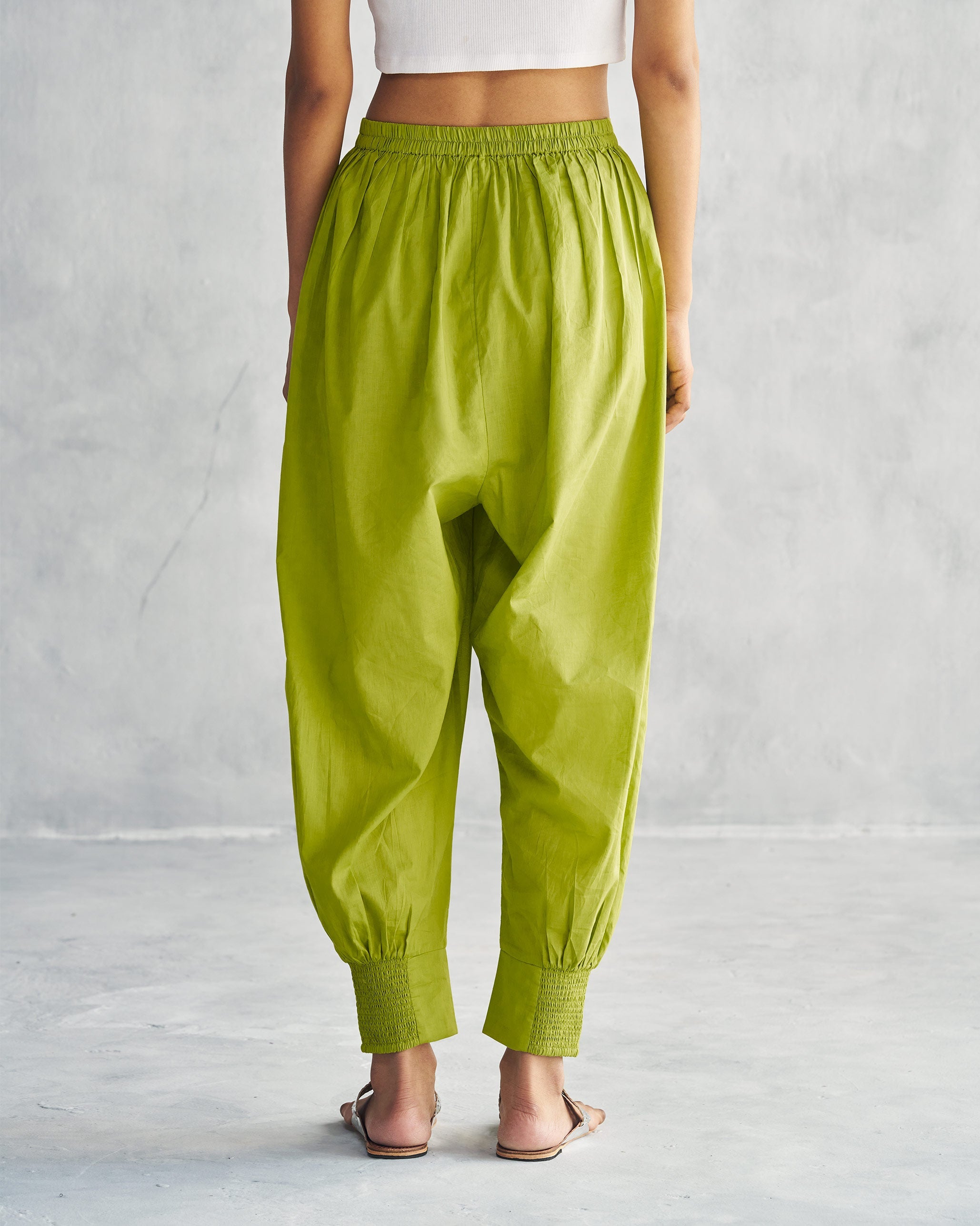 Puff Pants - Lime