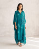 Collared Kaftan - Teal Tssxnb