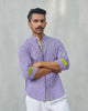 Summer Fridays Pocket Shirt - Purple