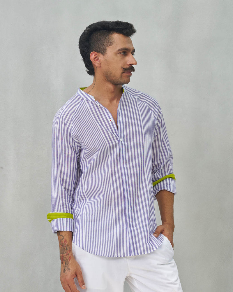 Weekened Getaway Shirt - Purple