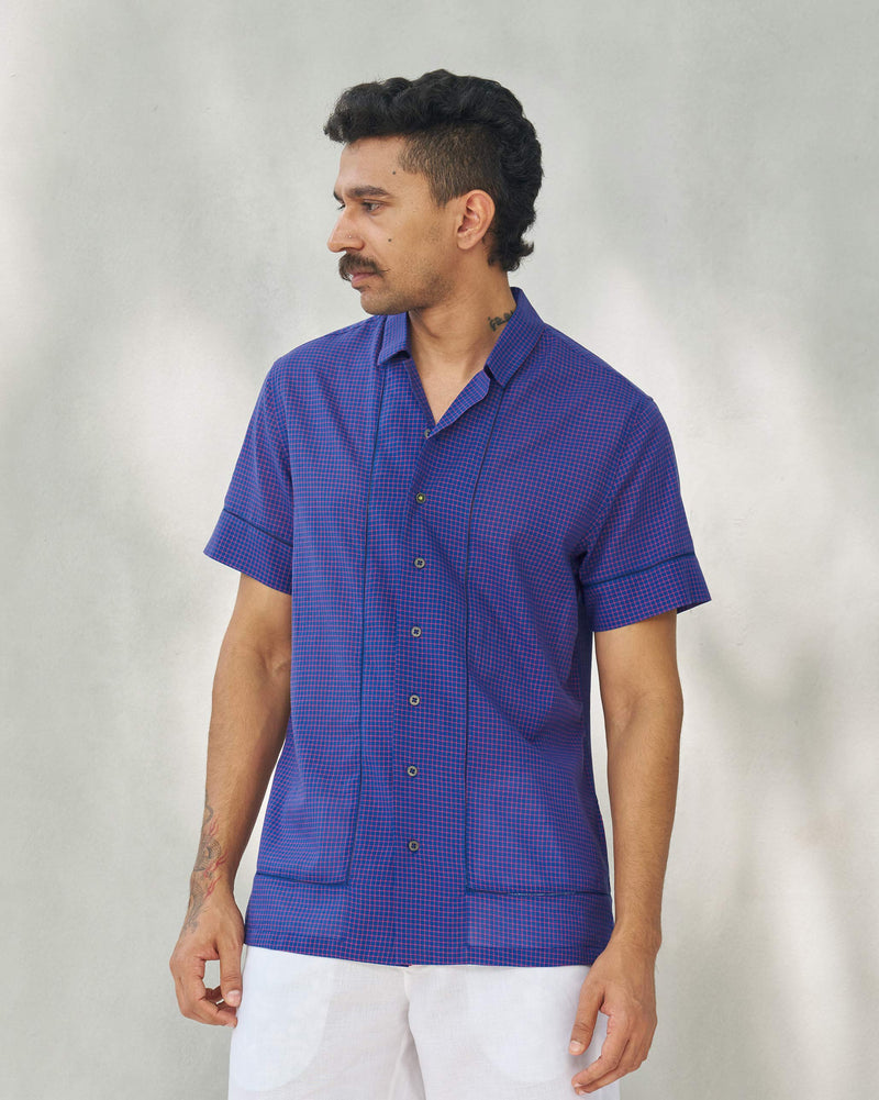 Coastal Shirt - Purple & Berry