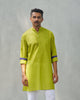 Coastal Kurta - Lime