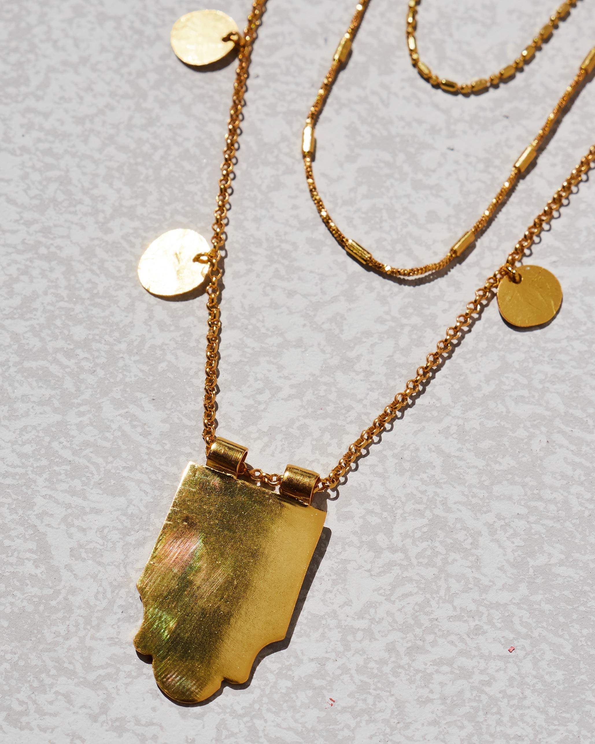 Jhil-mil Necklace - Gold