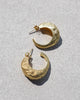 Shoreline Earrings - Brass