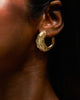 Shoreline Earrings - Brass