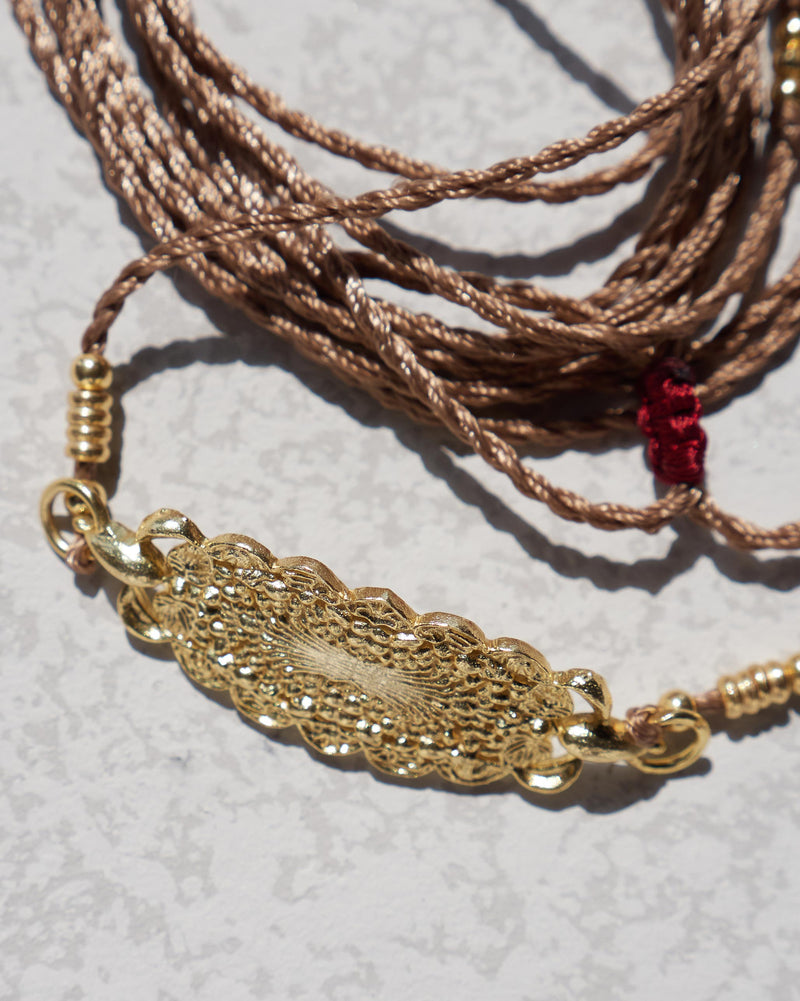 Amulet Necklace - Brass