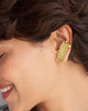 Amulet Earrings - Brass