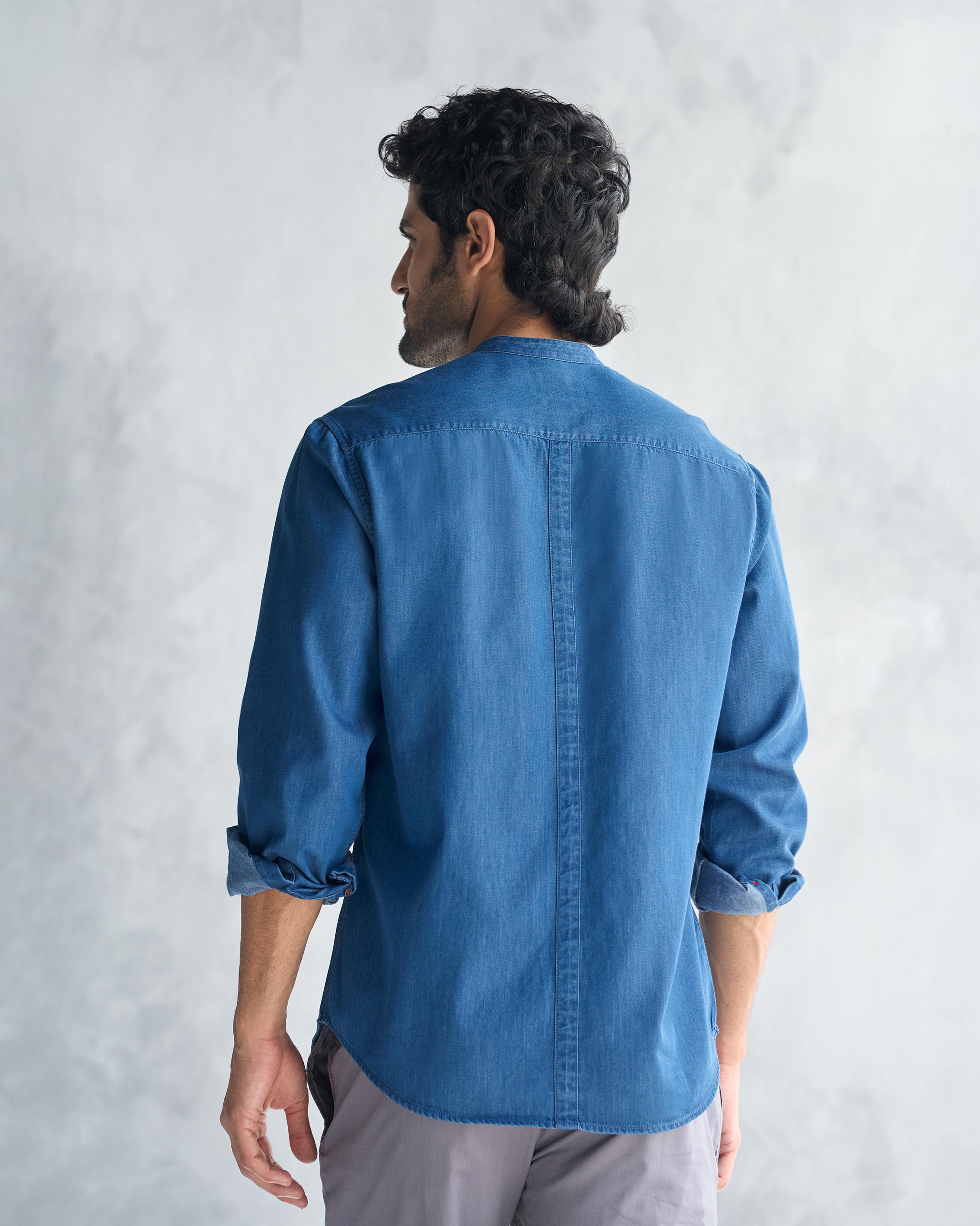 Nawab Shirt - Blue