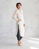 Basic Long Length Kurta - Ivory