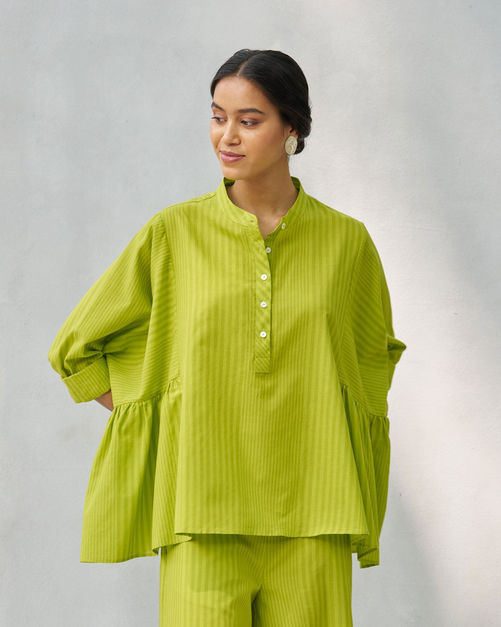 Dolman Top - Lime