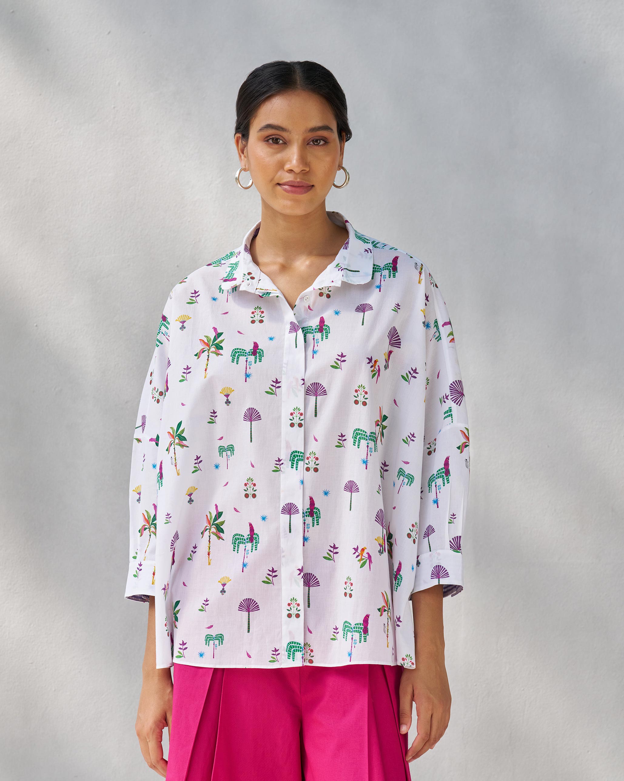 Boxy Shirt - Multi Color