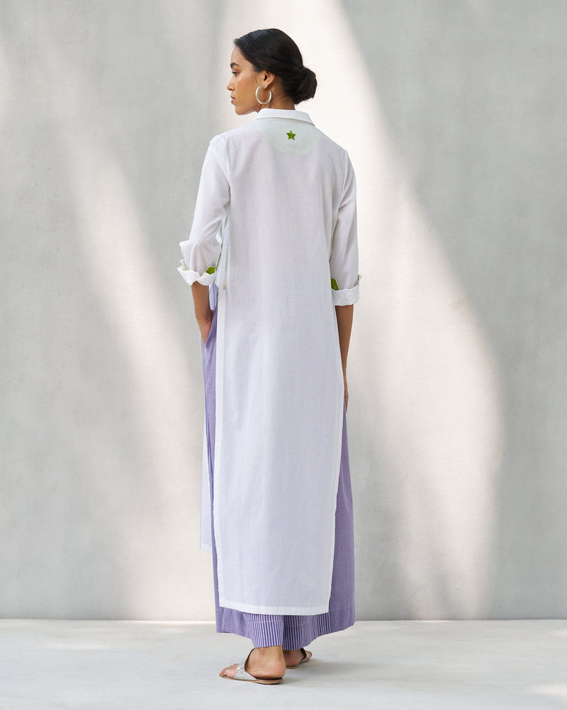 Many Moons Kurta - White