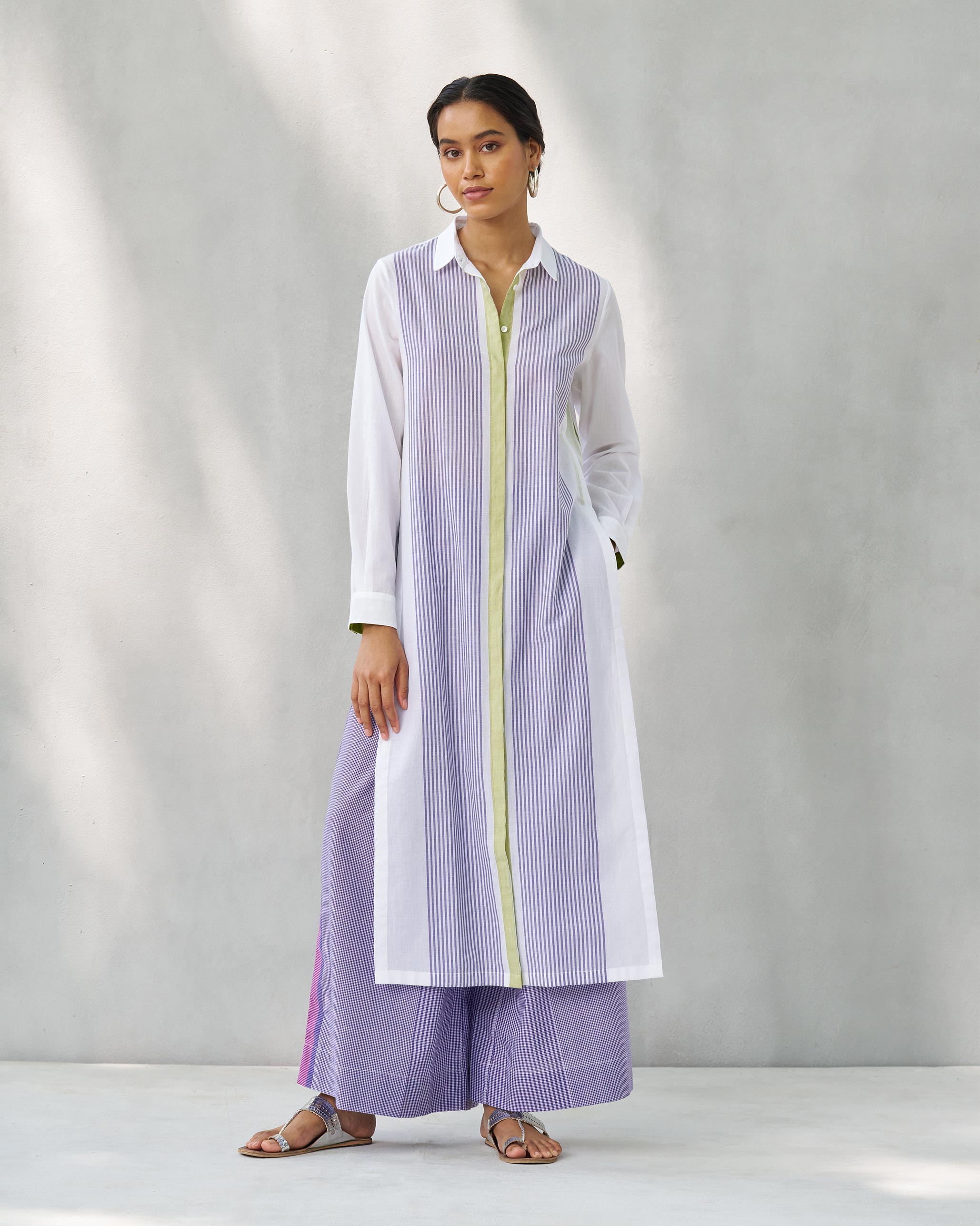 Many Moons Kurta - White